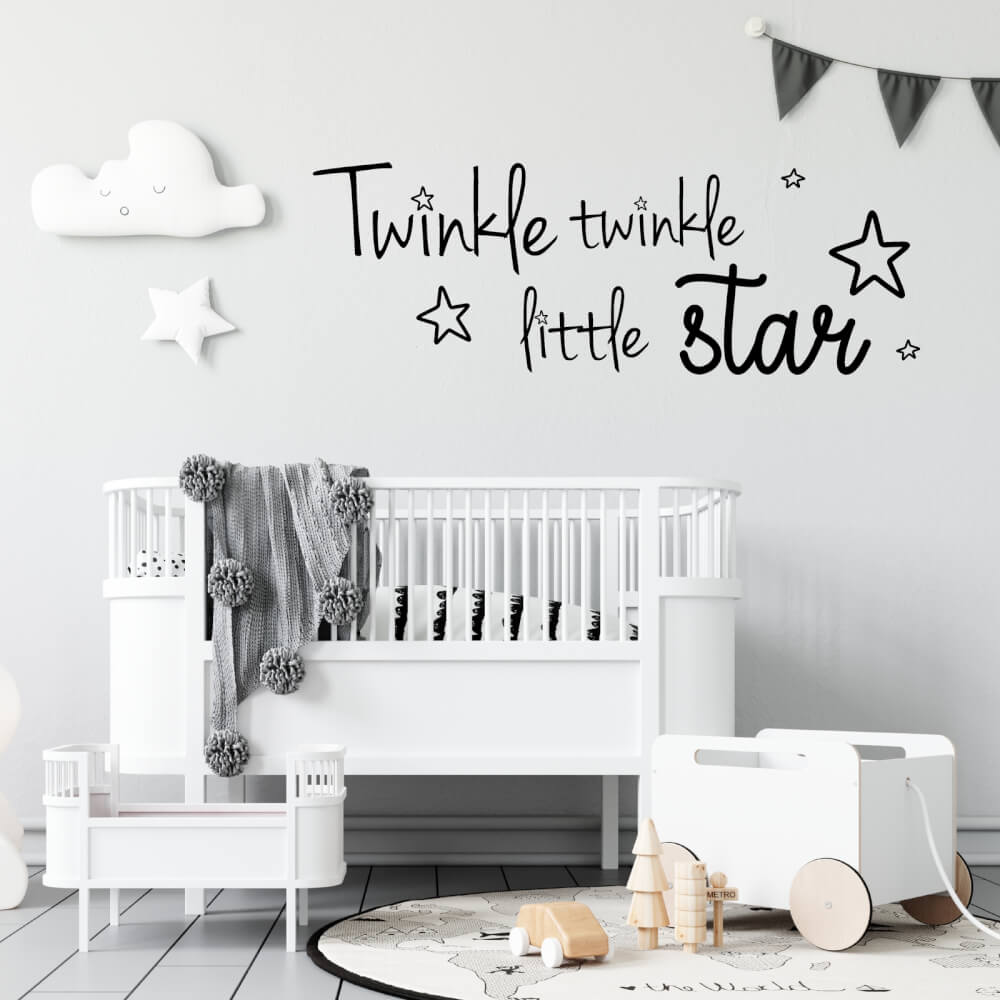 Falmatricák gyerekszobába - Twinkle twinkle