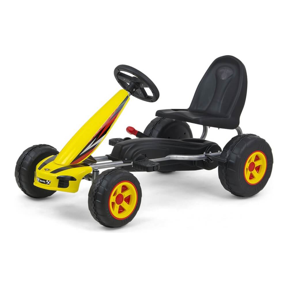 Gyermek gokart Viper sárga