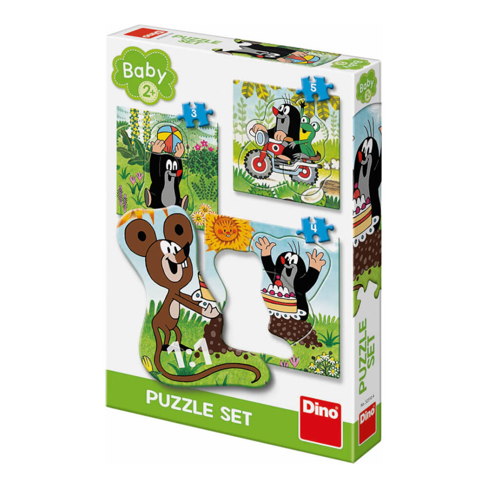 Vakond a réten 3-5 baba puzzle