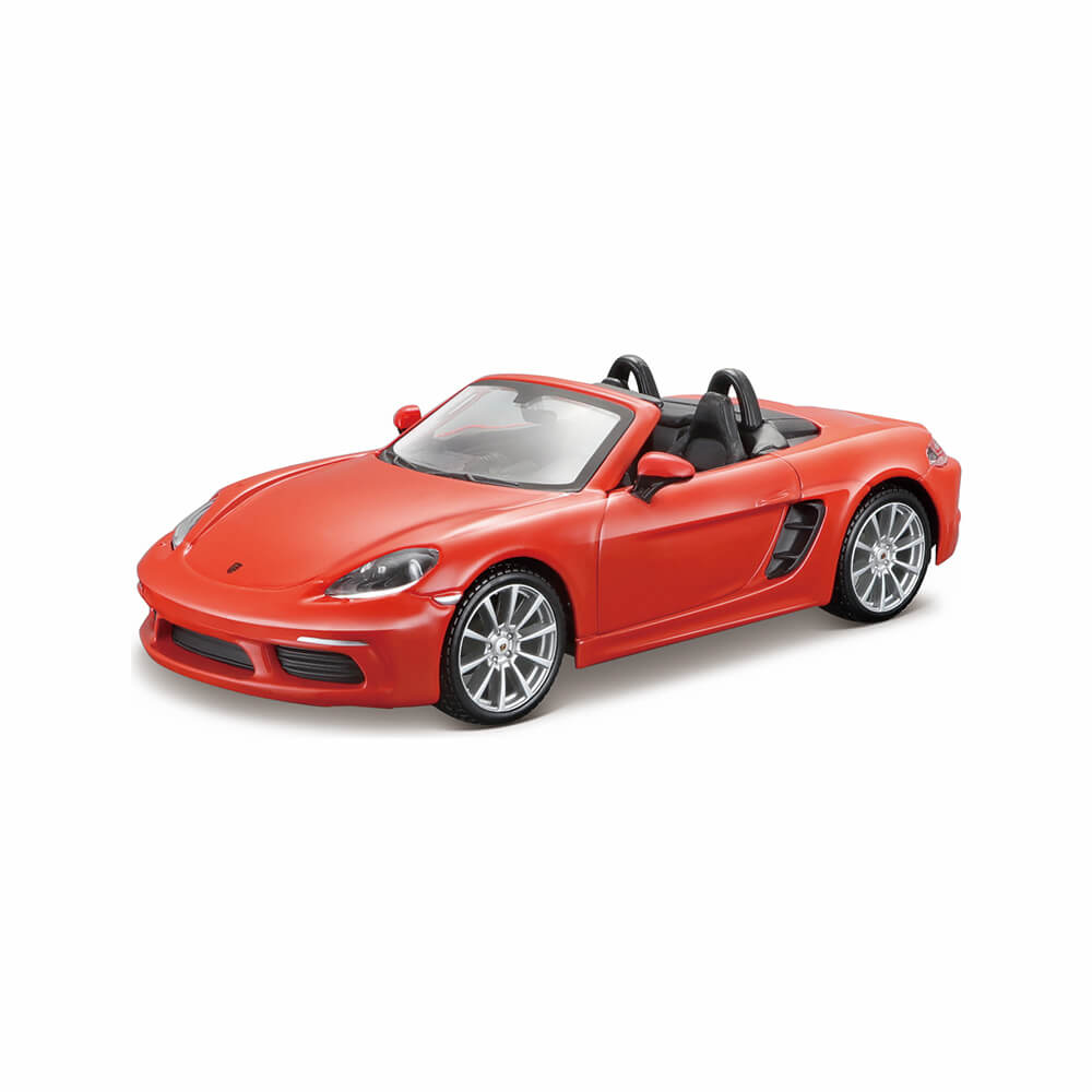 Bburago 1:24 Plus Porsche 718 Boxster narancs Porsche 718 Boxster narancs