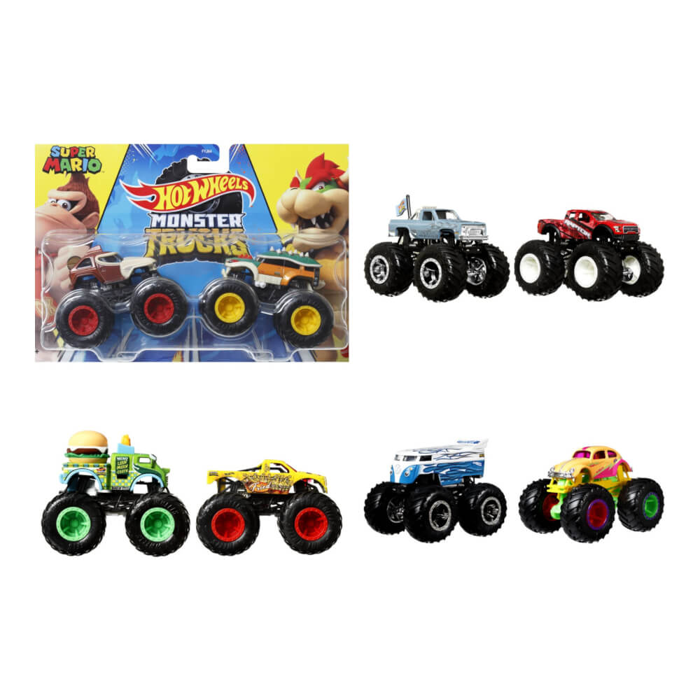 HW MONSTER TRUCKS BONTÓ DUÓ ASST